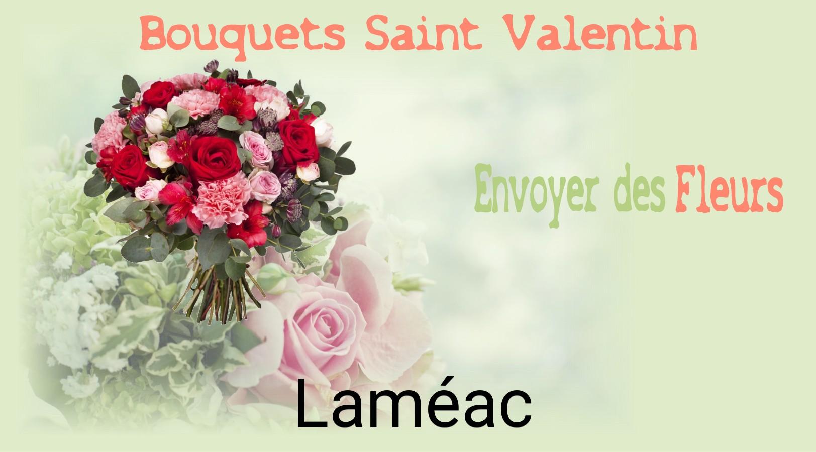 Roses de Saint-Valentin livrées à Laméac